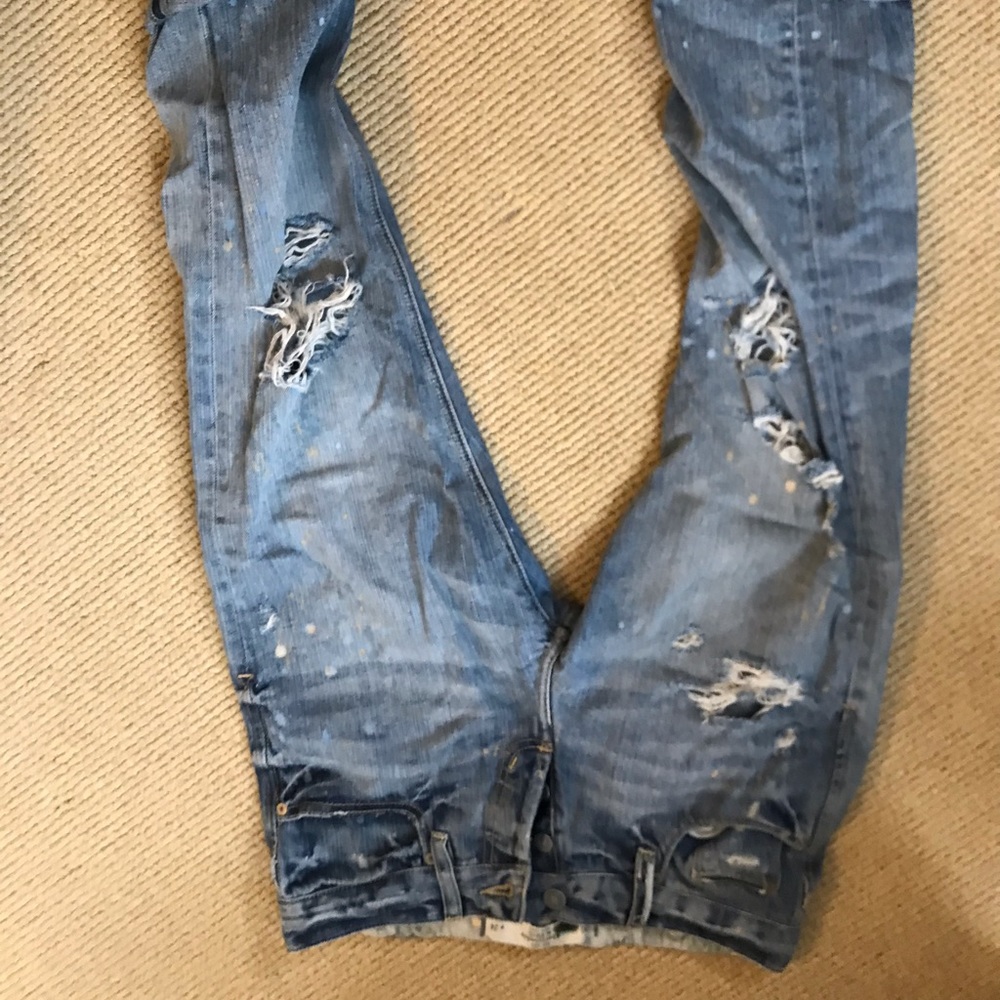 Abercrombie and Fitch boyfriend jeans